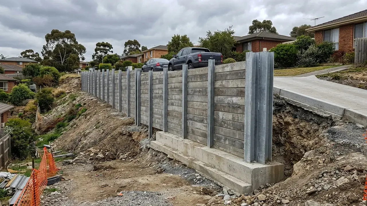 Engineered & Council-Approved Retaining Walls on a Brisbane residential block